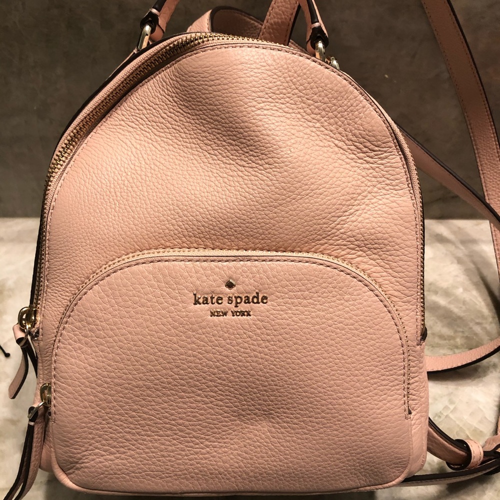 NWT Kate Spade Jackson med backpack pink leather